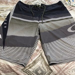 2 Pair of Oakley Board Shorts Swim Trunks